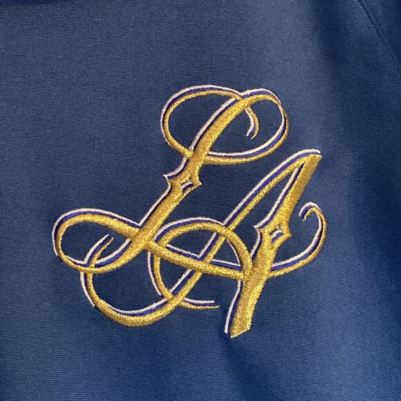 Rare Vintage Adidas NBA LA Lakers Blue/White/Gold Kobe Jacket - Picture 4 of 6